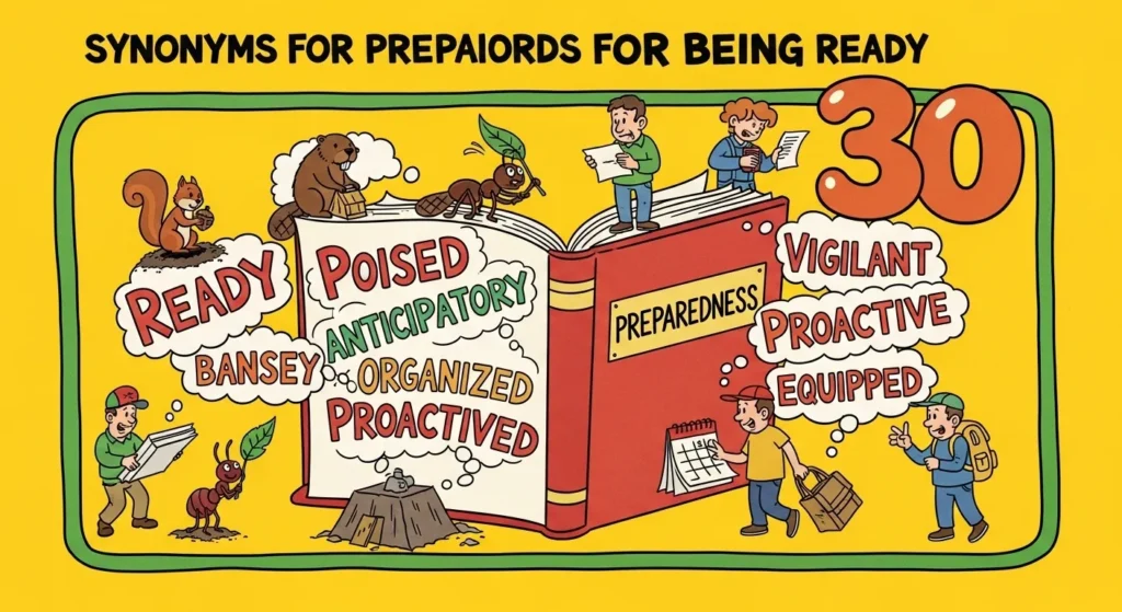 Synonyms of Preparedness