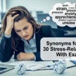 Synonyms of Tensions