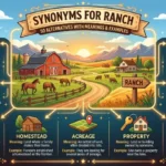 Synonyms for Ranch