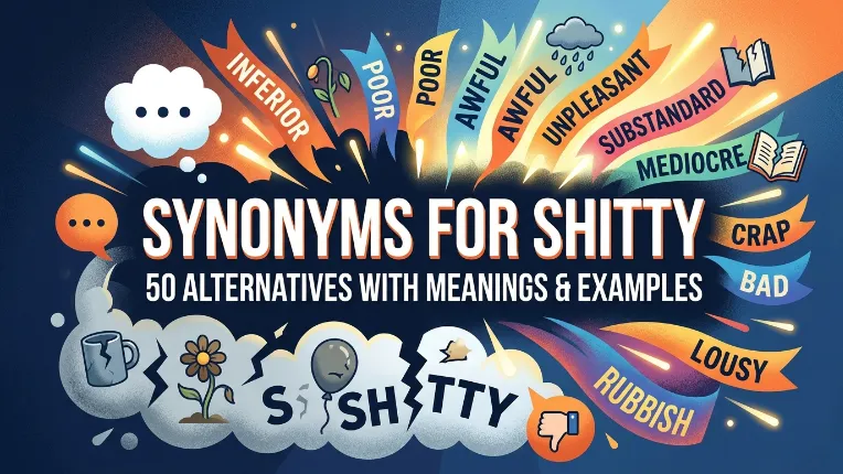 Synonyms for Shitty