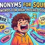 Synonyms for Squeal