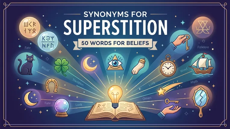 Synonyms for Superstition