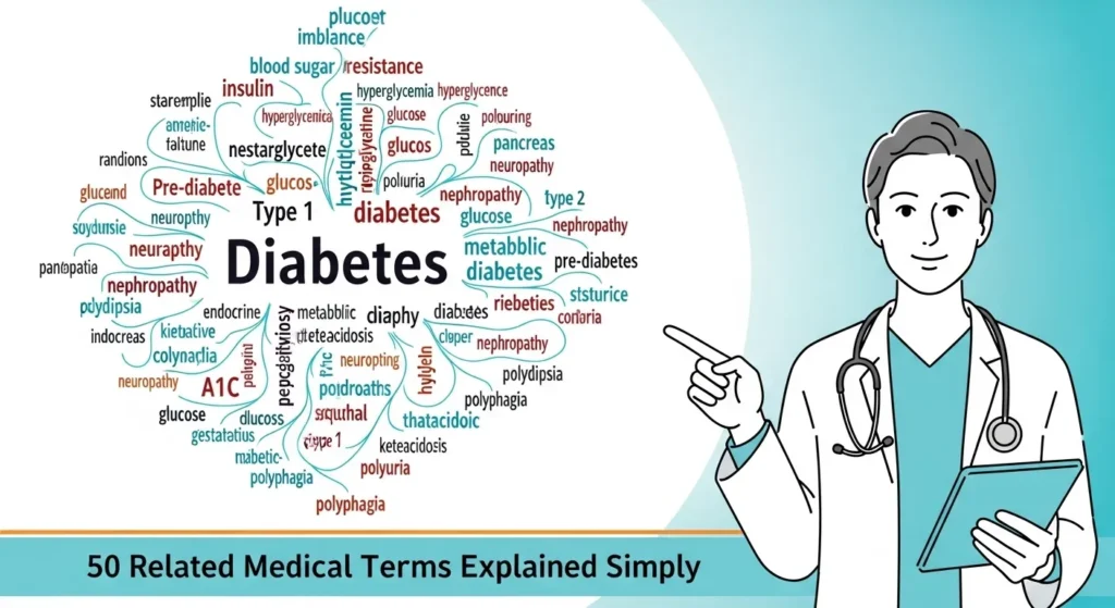 Synonyms of diabetes