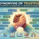 Synonyms of Trustful