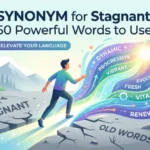 SYNONYM for Stagnant