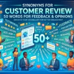 Synonyms for Customer Review