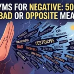 Synonyms for Negative