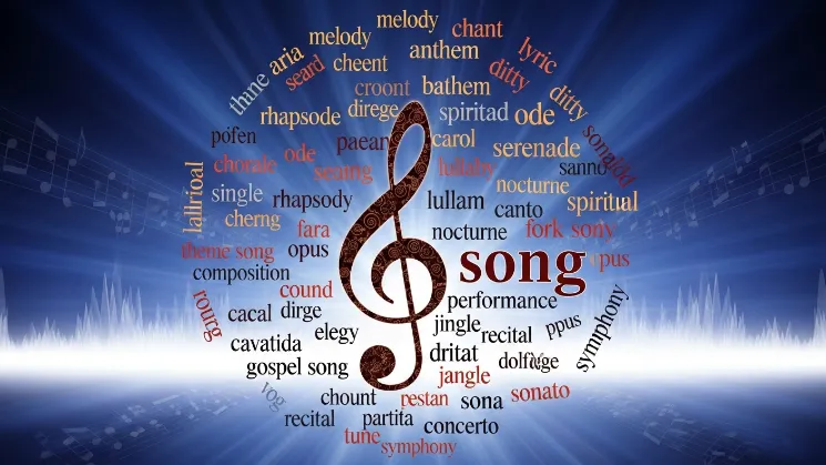 Synonyms of Song