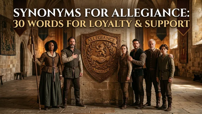 Synonyms for Allegiance