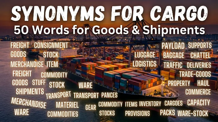 Synonyms for Cargo