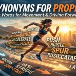 Synonyms for Propel