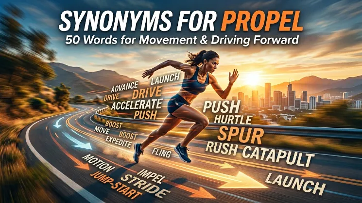 Synonyms for Propel
