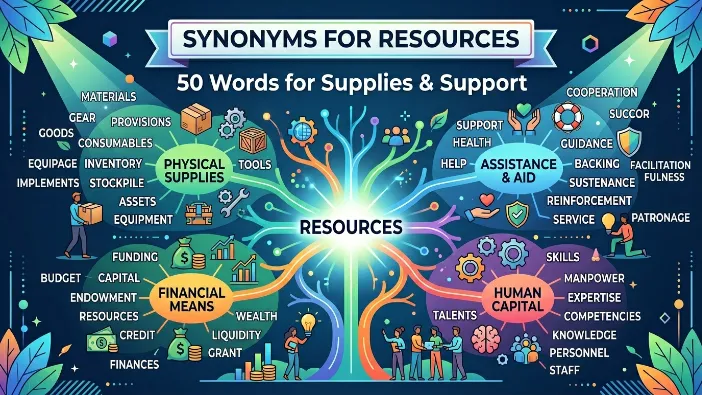 Synonyms for Resources