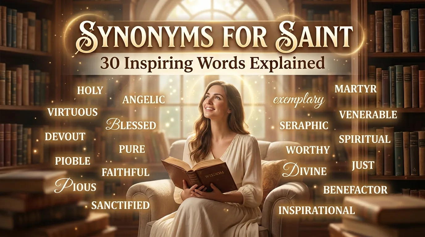 Synonyms for Saint