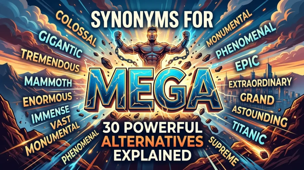 Synonyms for Mega