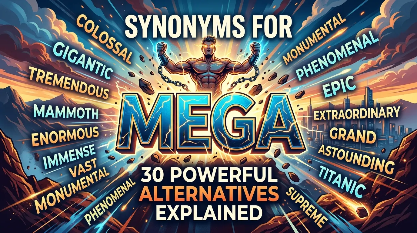 Synonyms for Mega