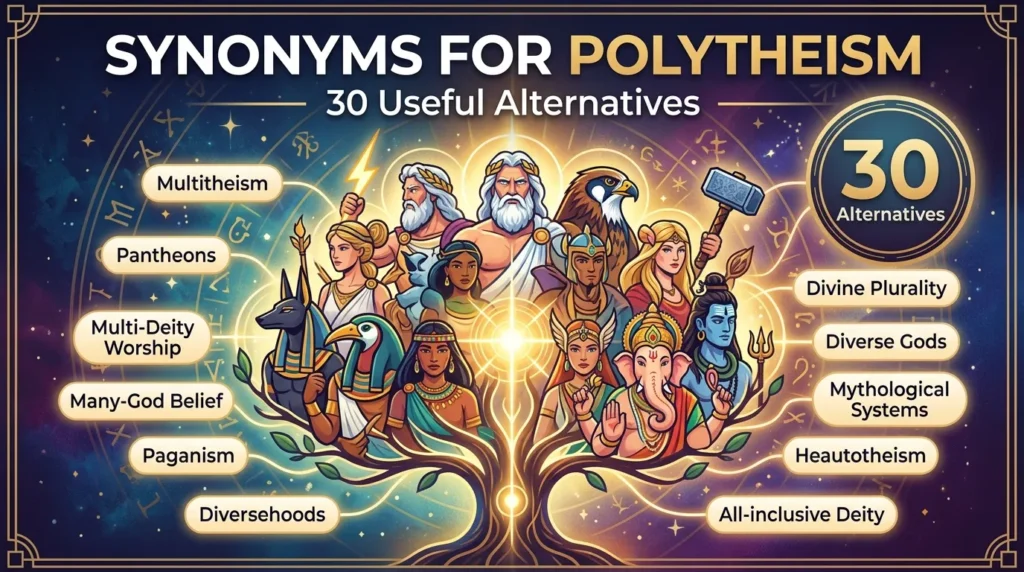 synonyms for polytheism