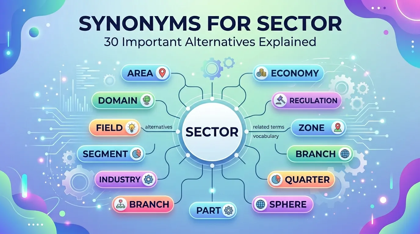 Synonyms for Sector