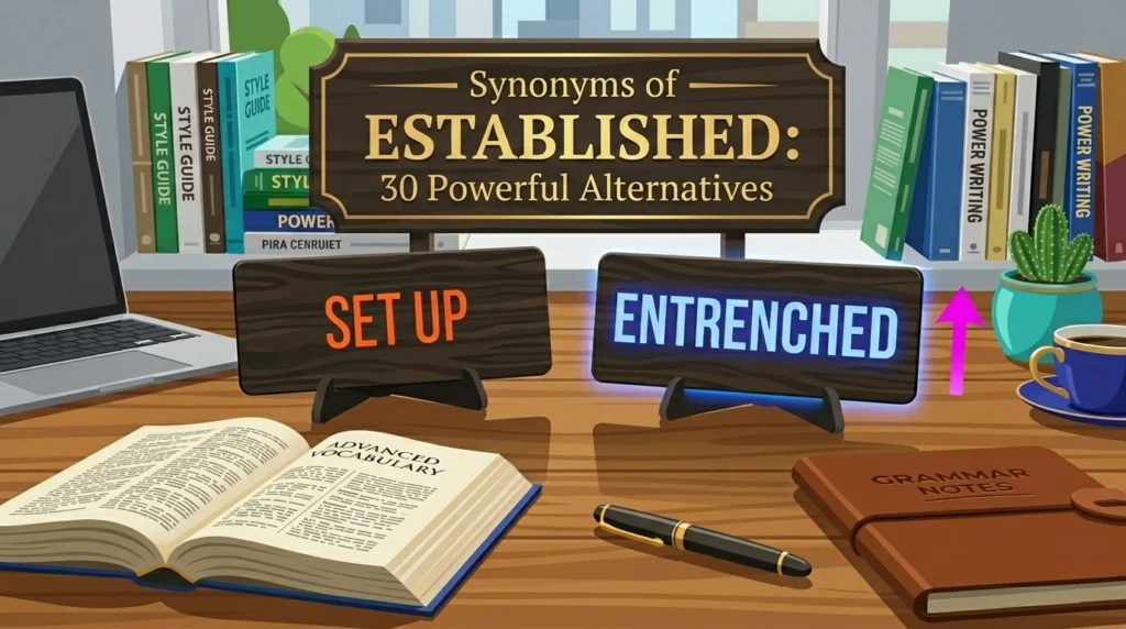 Synonyms of Established