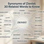synonyms of zionist