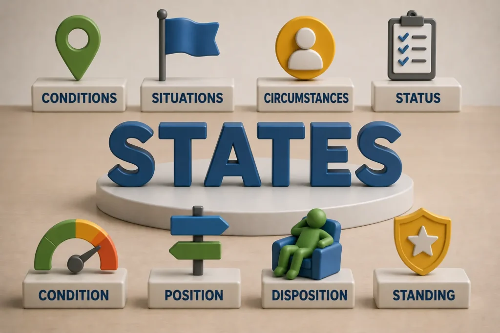 states