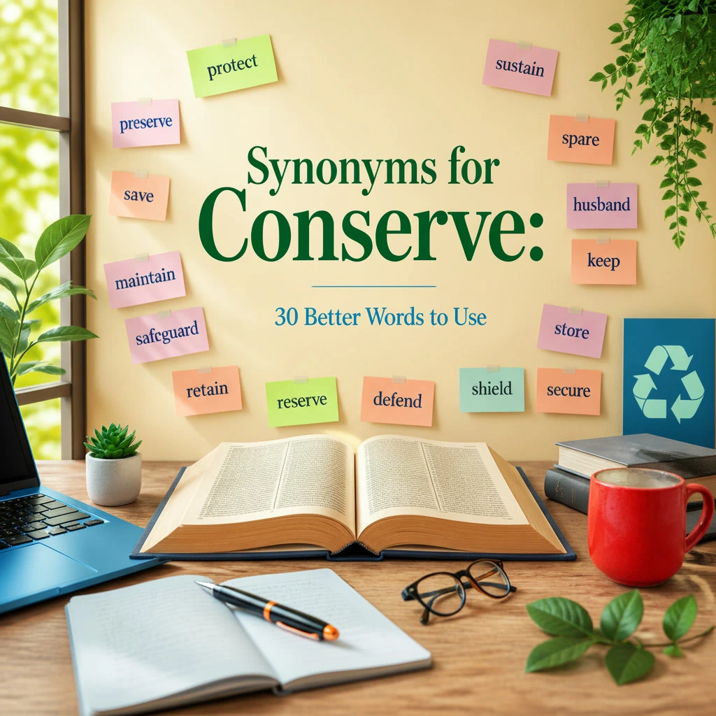 Synonyms for Conserve
