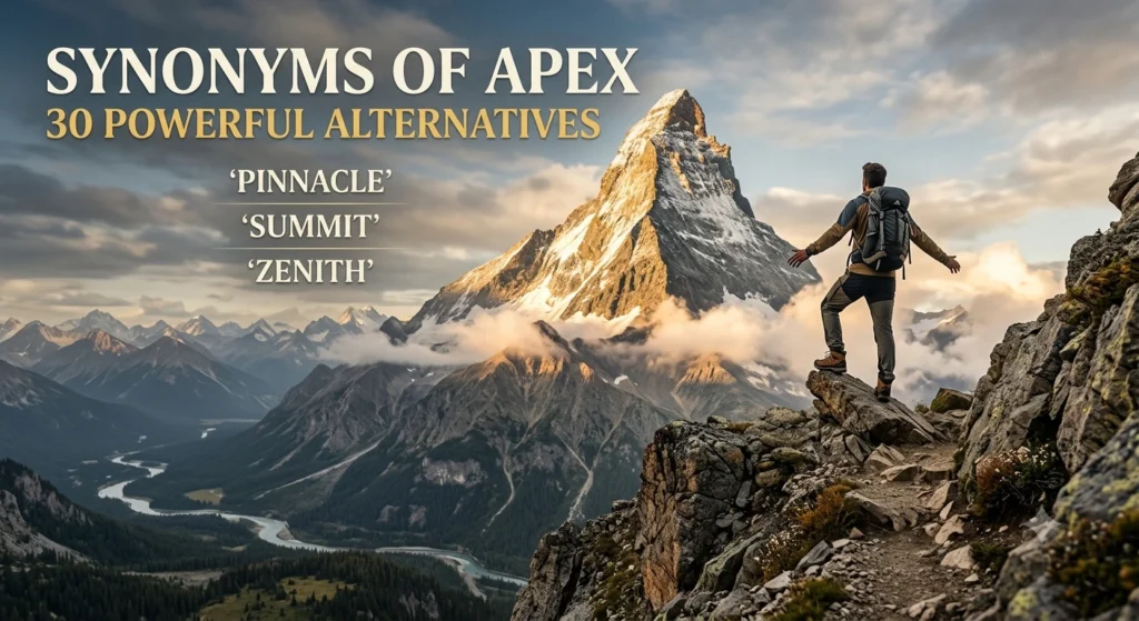 Synonyms of Apex