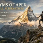 Synonyms of Apex