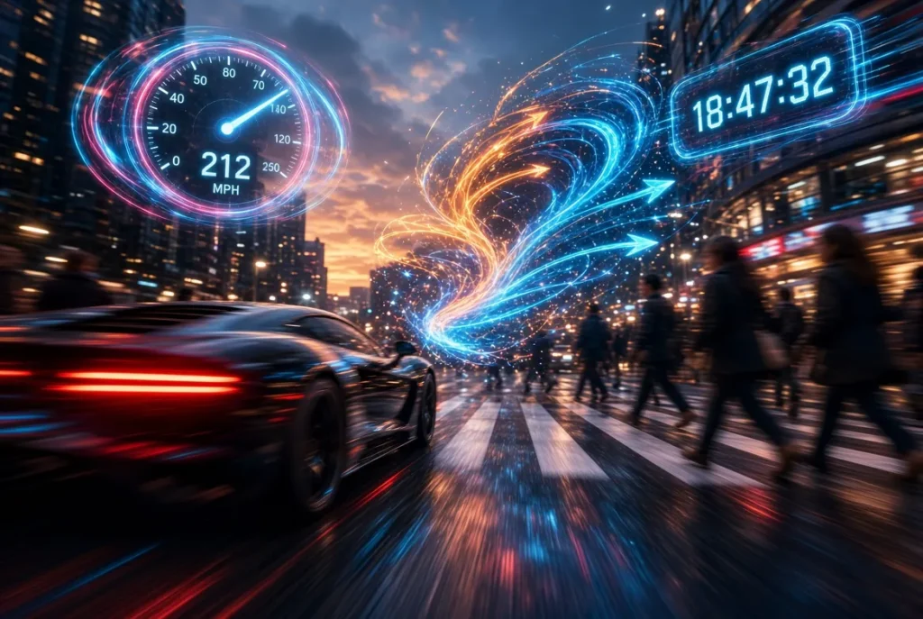 Fast-paced synonyms showing rapid, hectic, dynamic, swift, lively, and high-energy alternatives