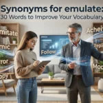 Synonyms for emulate with meanings and examples