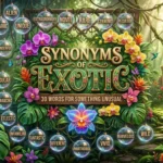 Synonyms of exotic with meanings and alternative words