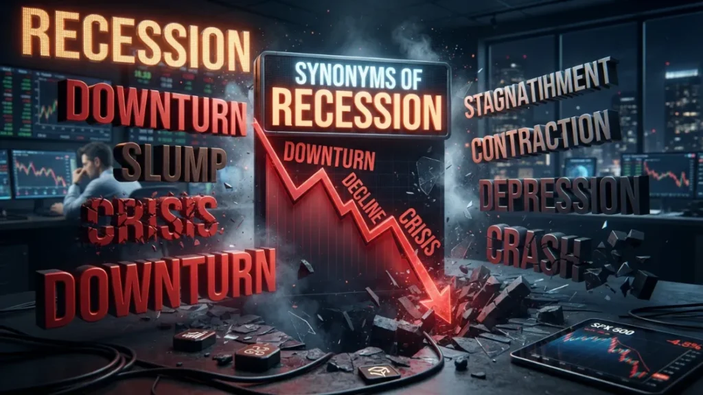 Recession synonyms and related economic terms