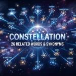 Synonyms of constellation with related words for star patterns, groups, and arrangements